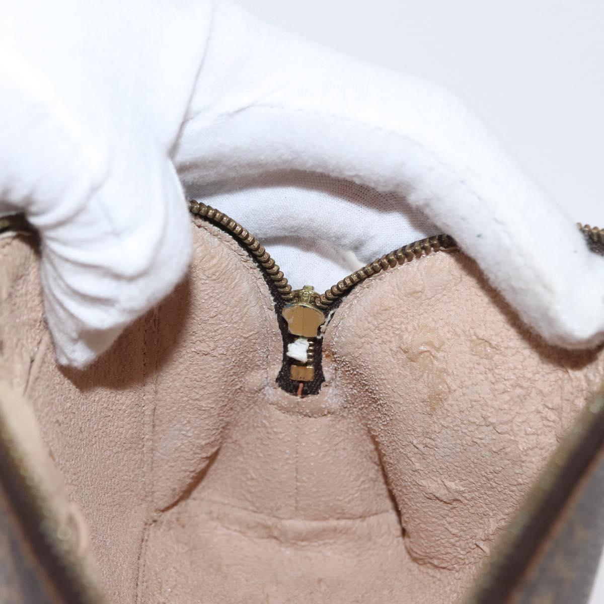 LOUIS VUITTON Monogram Pochette Cosmetic PM Pouch M43998 LV Auth 155048