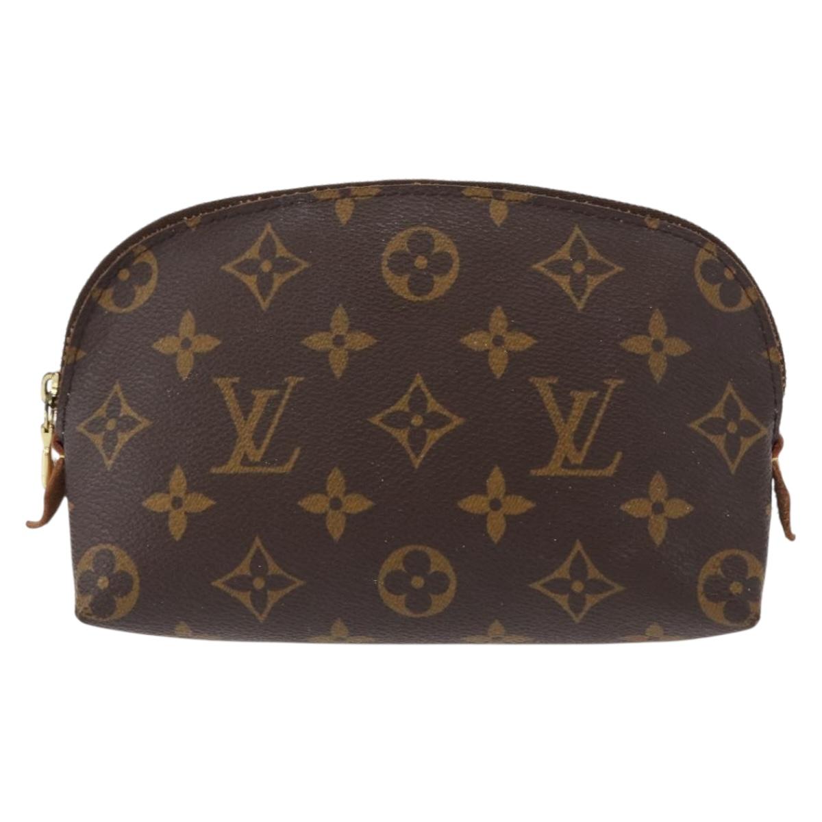 LOUIS VUITTON Monogram Pochette Cosmetic PM Pouch M43998 LV Auth 155048