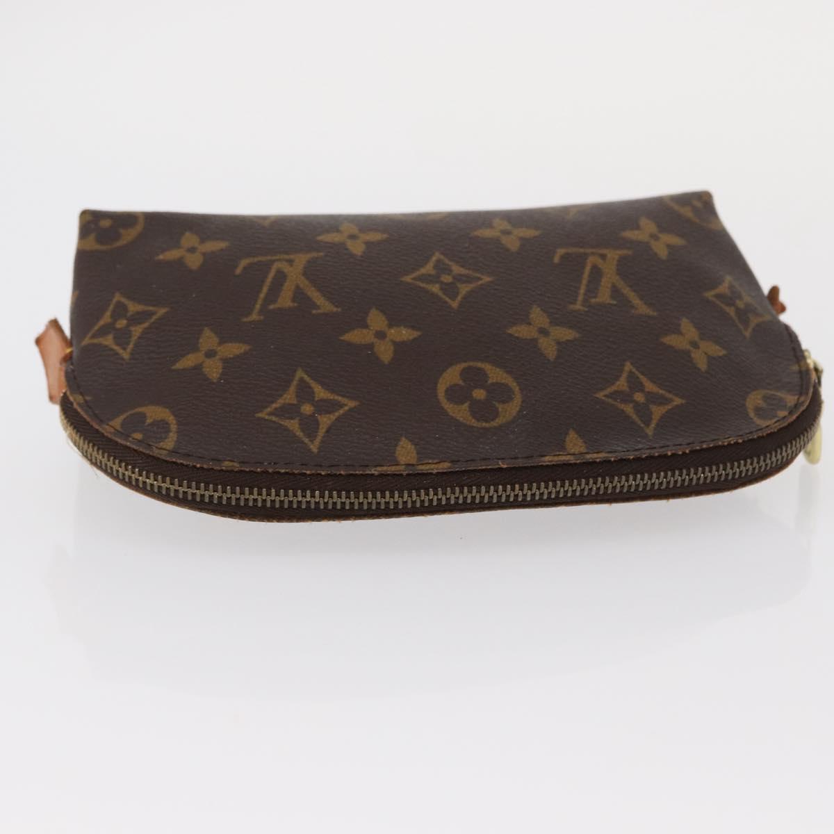 LOUIS VUITTON Monogram Pochette Cosmetic PM Pouch M43998 LV Auth 155048