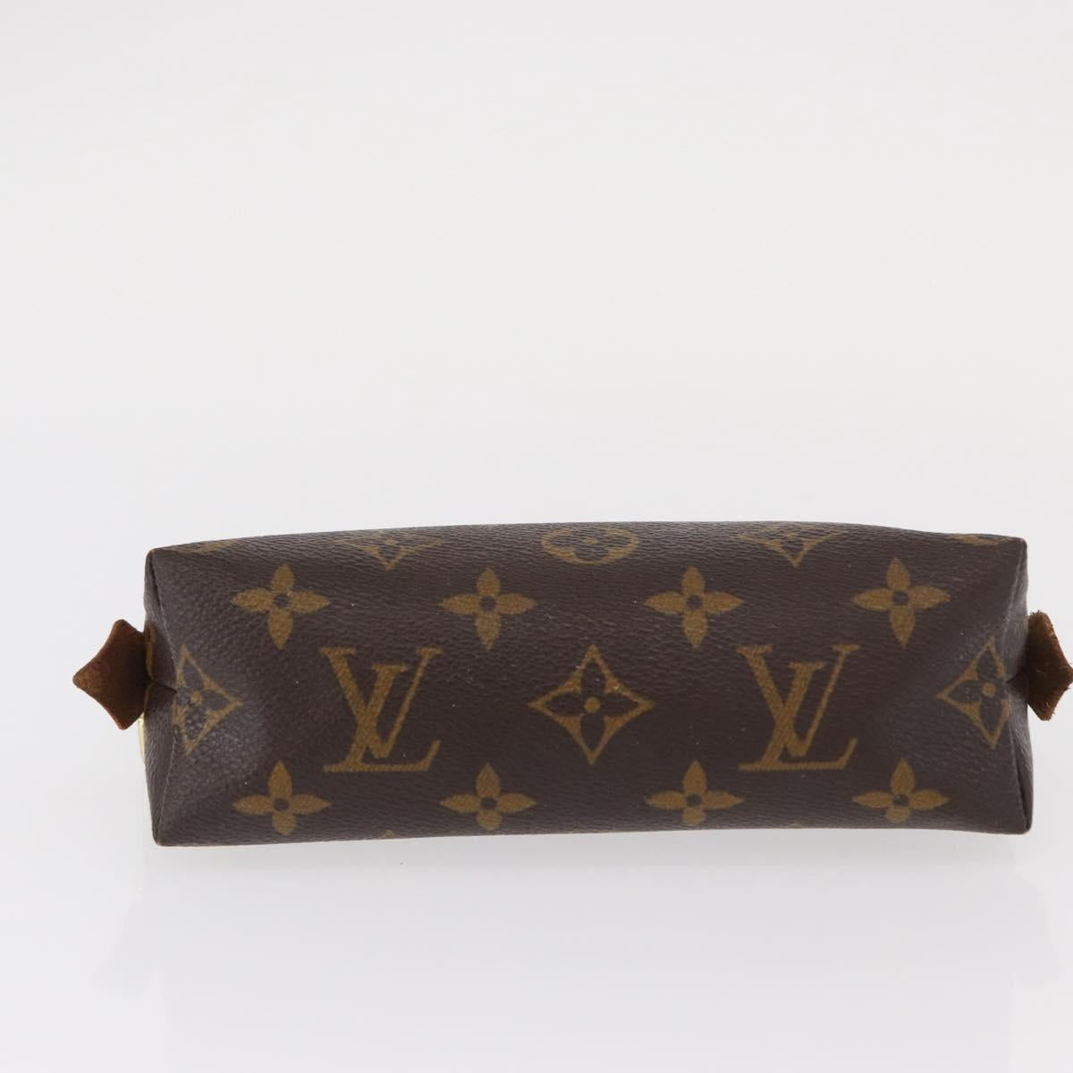 LOUIS VUITTON Monogram Pochette Cosmetic PM Pouch M43998 LV Auth 155048