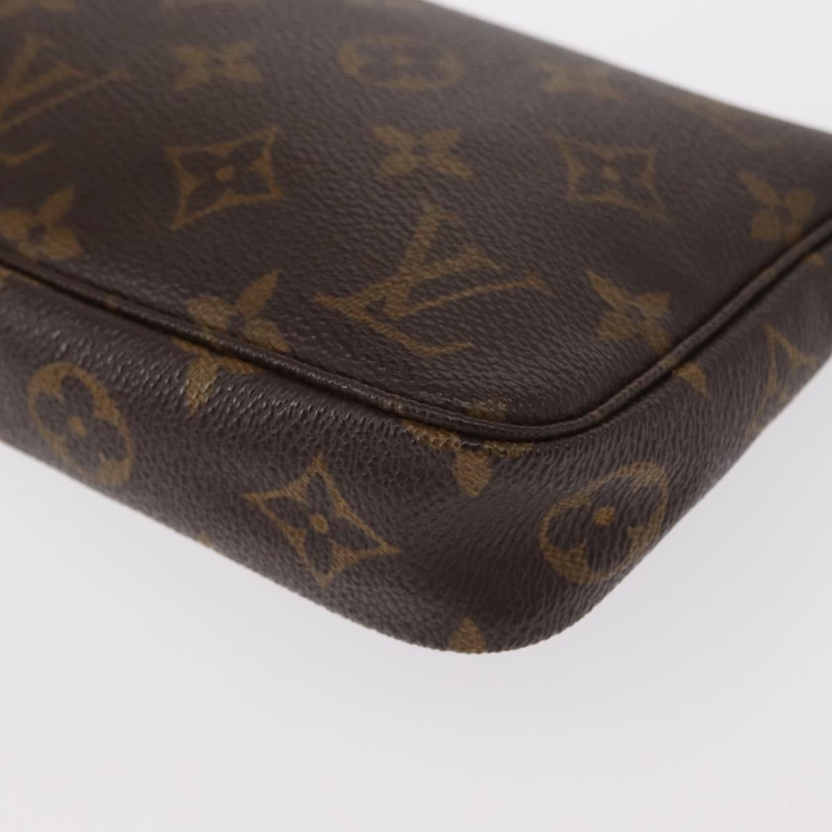 LOUIS VUITTON Monogram Pochette Accessoires Pouch M51980 LV Auth 155049