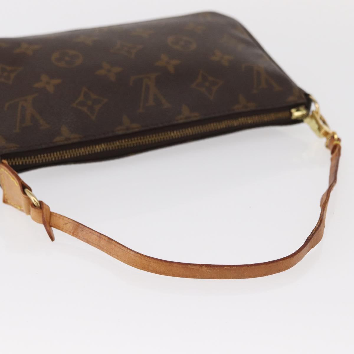 LOUIS VUITTON Monogram Pochette Accessoires Pouch M51980 LV Auth 155049