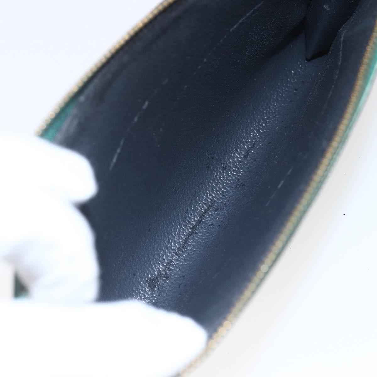 LOUIS VUITTON Epi Pochette Accessoires Pouch Green M52984 LV Auth 155050