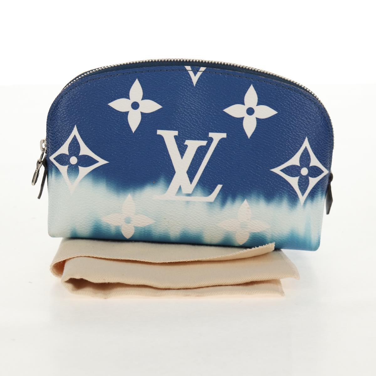 LOUIS VUITTON Monogram Giant Escal Pochette Cosmetic PM M69138 Auth 155056M