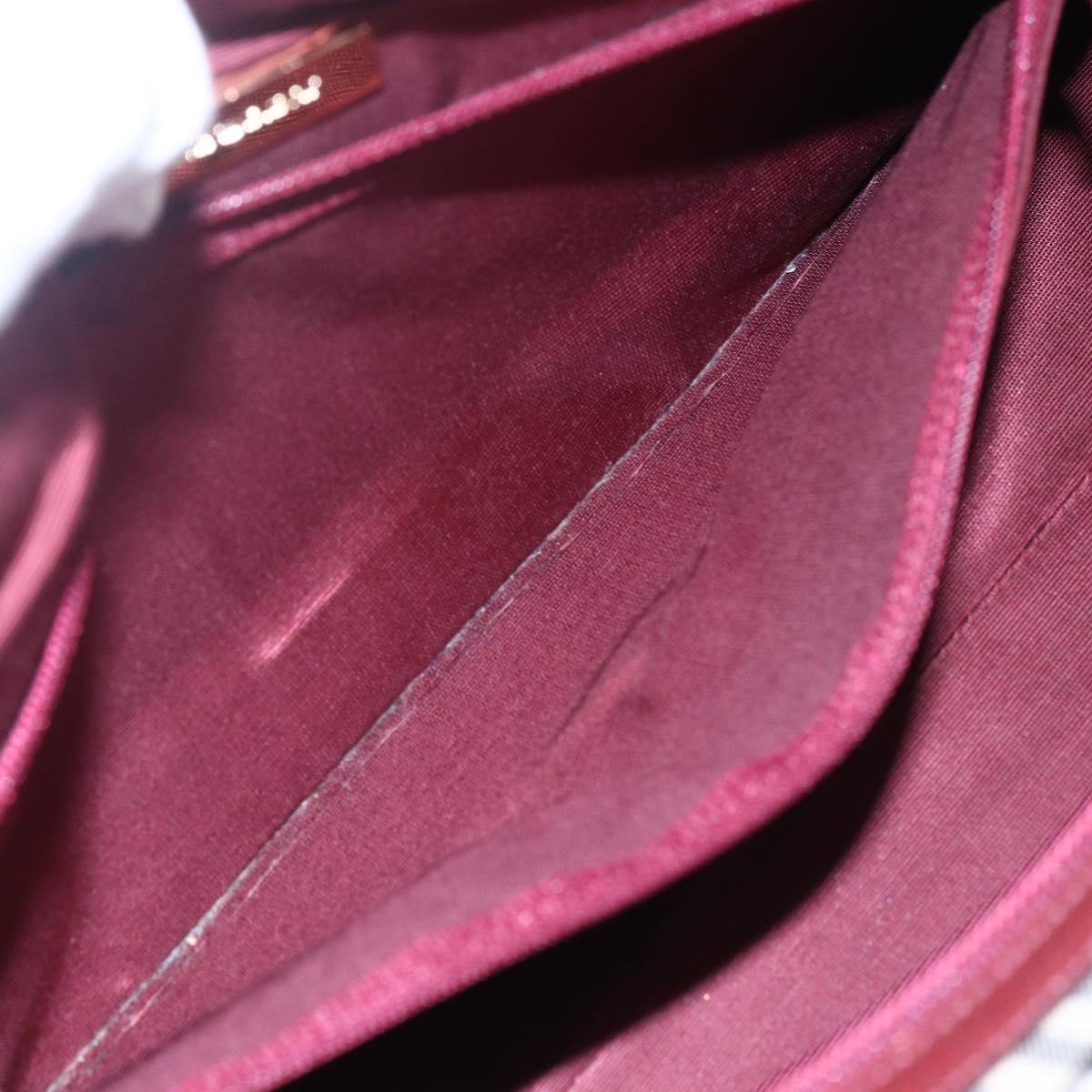 BURBERRY Nova Check Hand Bag Canvas Leather Beige Gold Auth 155070