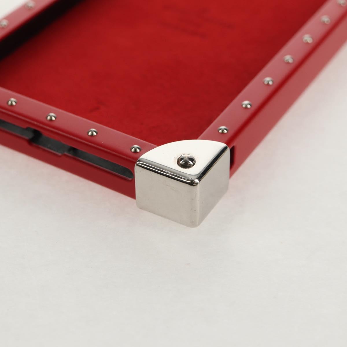 LOUIS VUITTON Louis Vuitton × Supreme iPhone 7 Case Red M67758 LV Auth 155103AM