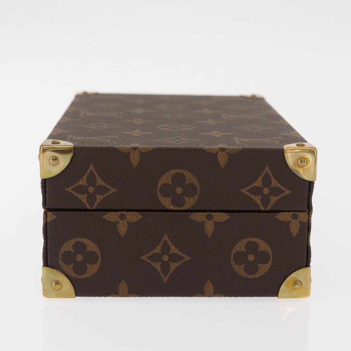 LOUIS VUITTON Monogram Coffret Domino Set Domino Clear LV Auth 155106SM