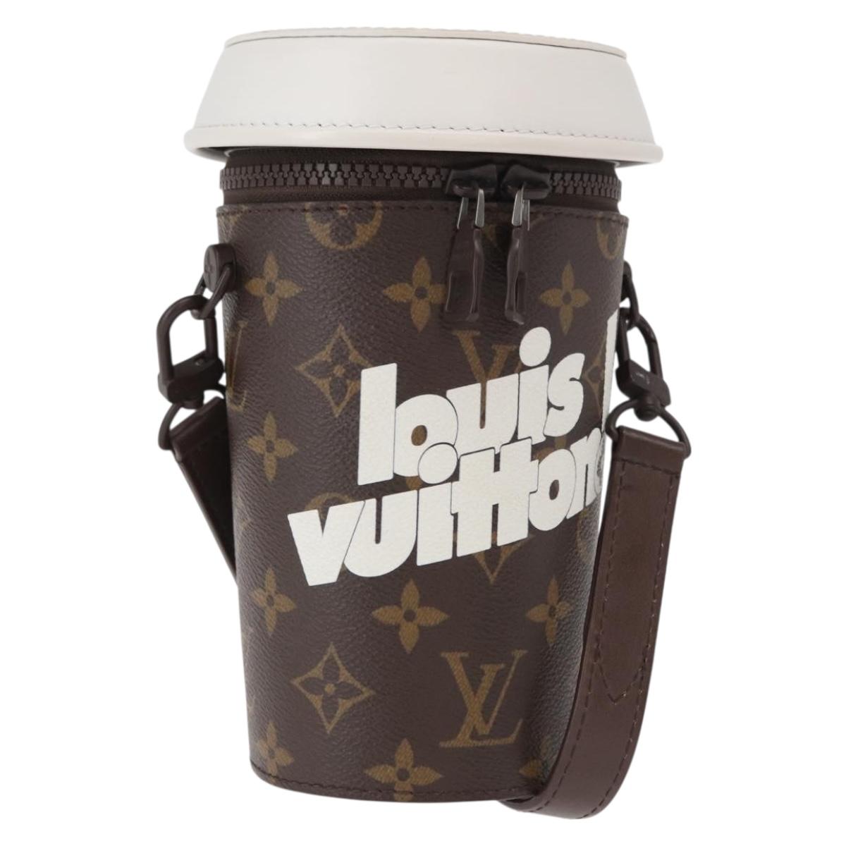 LOUIS VUITTON Everyday Coffee Cup Everyday Shoulder Bag M80812 LV Auth 155107SAM