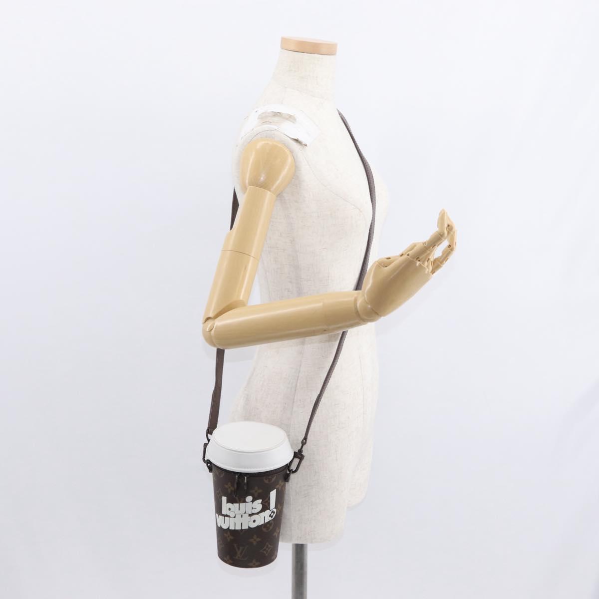 LOUIS VUITTON Everyday Coffee Cup Everyday Shoulder Bag M80812 LV Auth 155107SAM