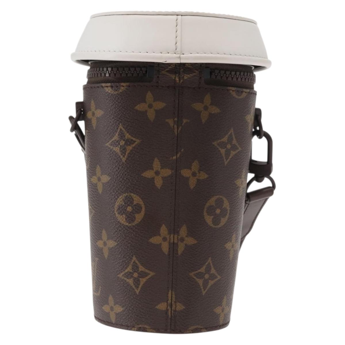 LOUIS VUITTON Everyday Coffee Cup Everyday Shoulder Bag M80812 LV Auth 155107SAM