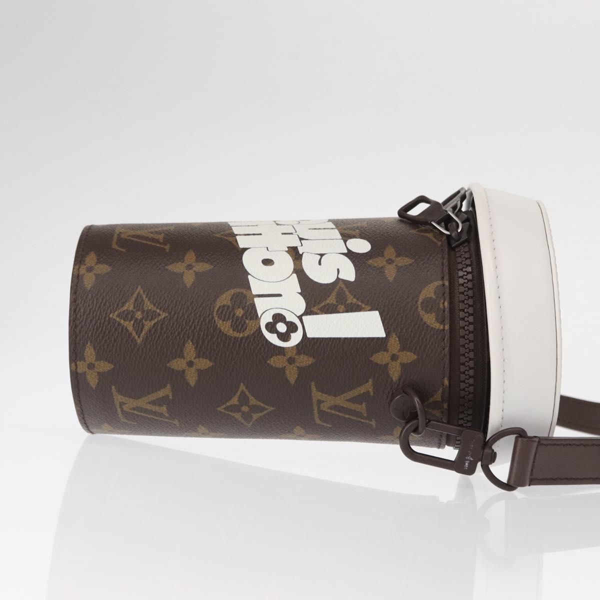 LOUIS VUITTON Everyday Coffee Cup Everyday Shoulder Bag M80812 LV Auth 155107SAM