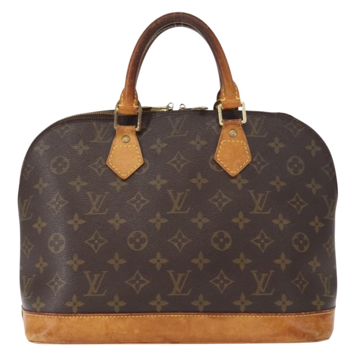 LOUIS VUITTON Monogram Alma Hand Bag M51130 LV Auth 155131