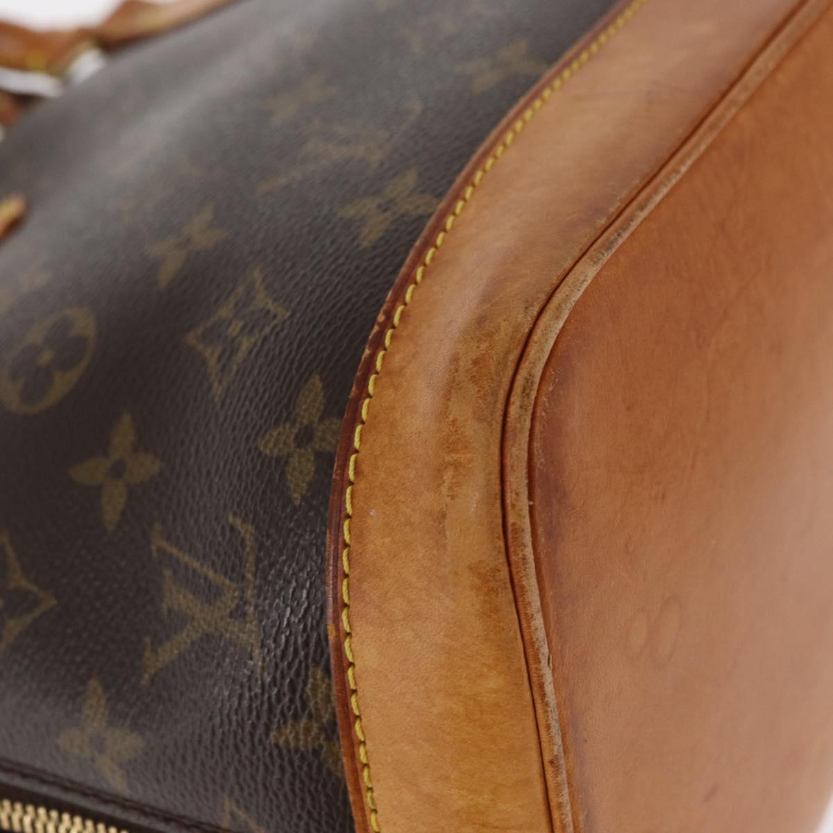 LOUIS VUITTON Monogram Alma Hand Bag M51130 LV Auth 155131