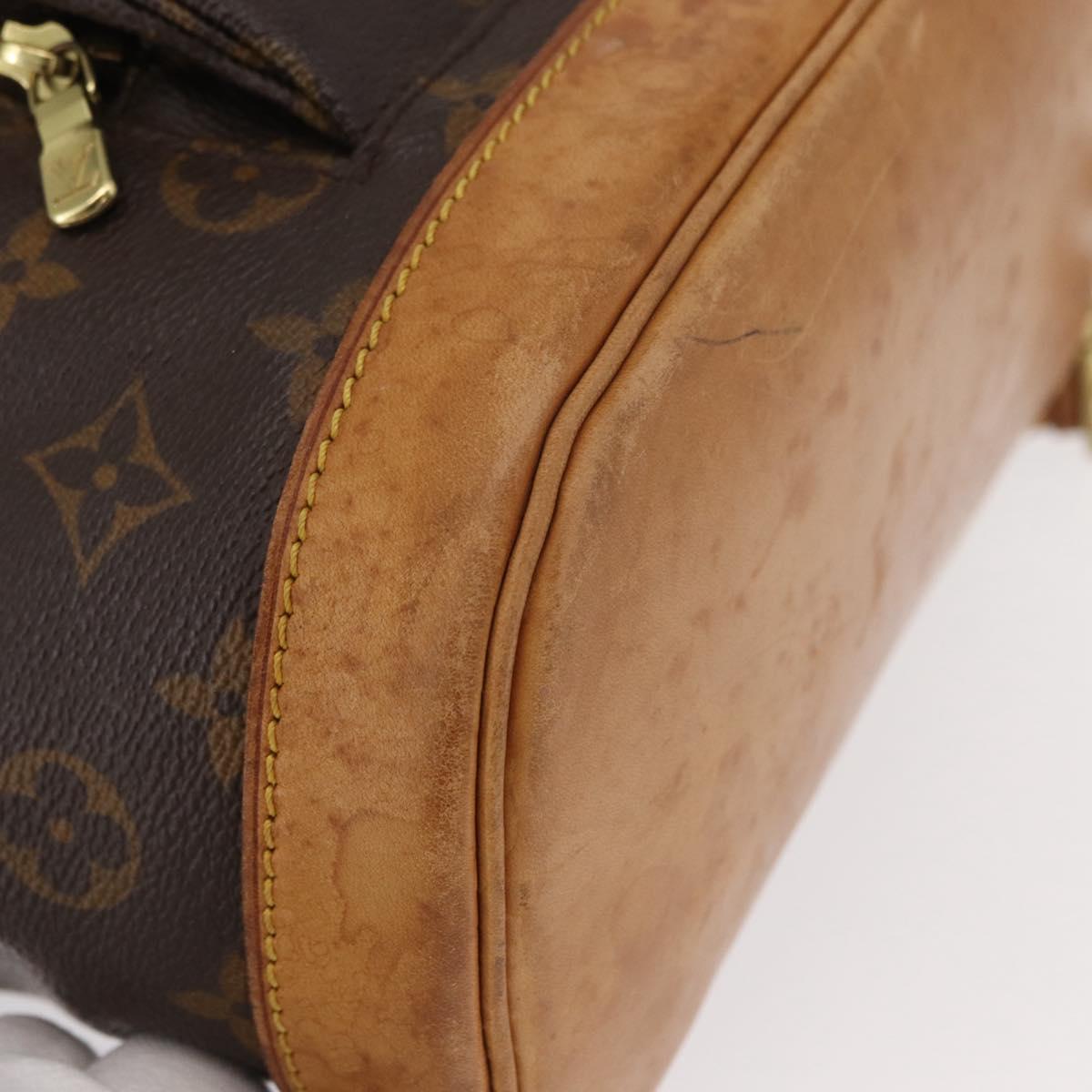 LOUIS VUITTON Monogram Montsouris MM Backpack M51136 LV Auth 155133