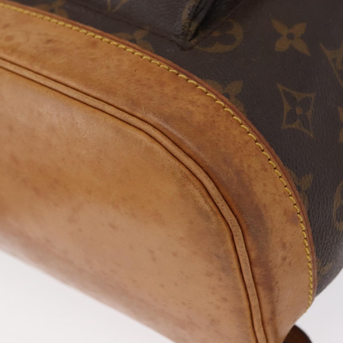 LOUIS VUITTON Monogram Montsouris MM Backpack M51136 LV Auth 155133