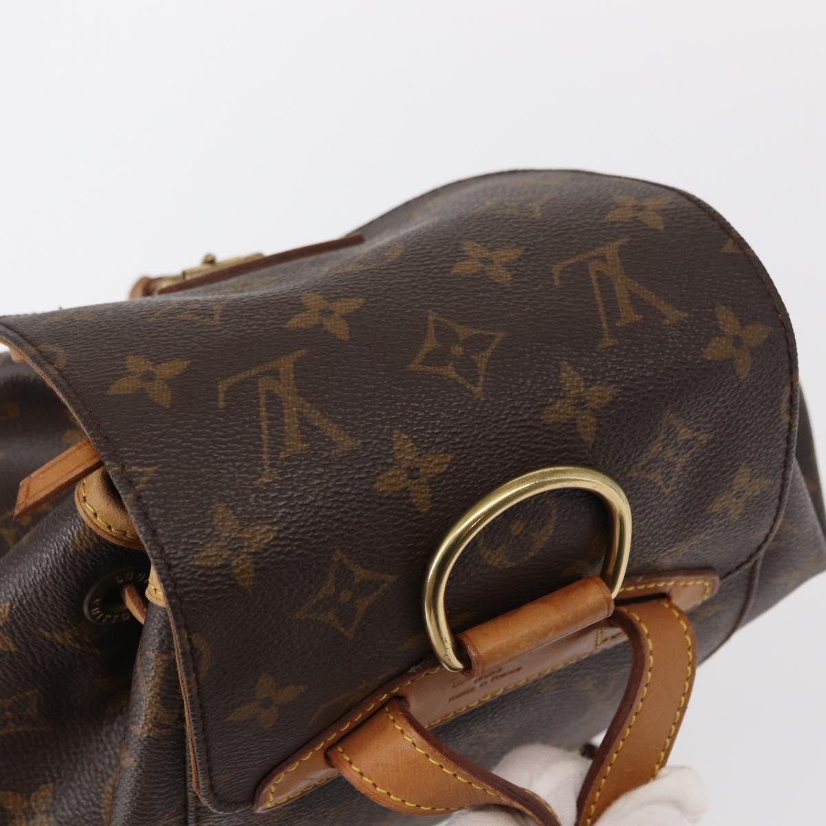 LOUIS VUITTON Monogram Montsouris MM Backpack M51136 LV Auth 155133