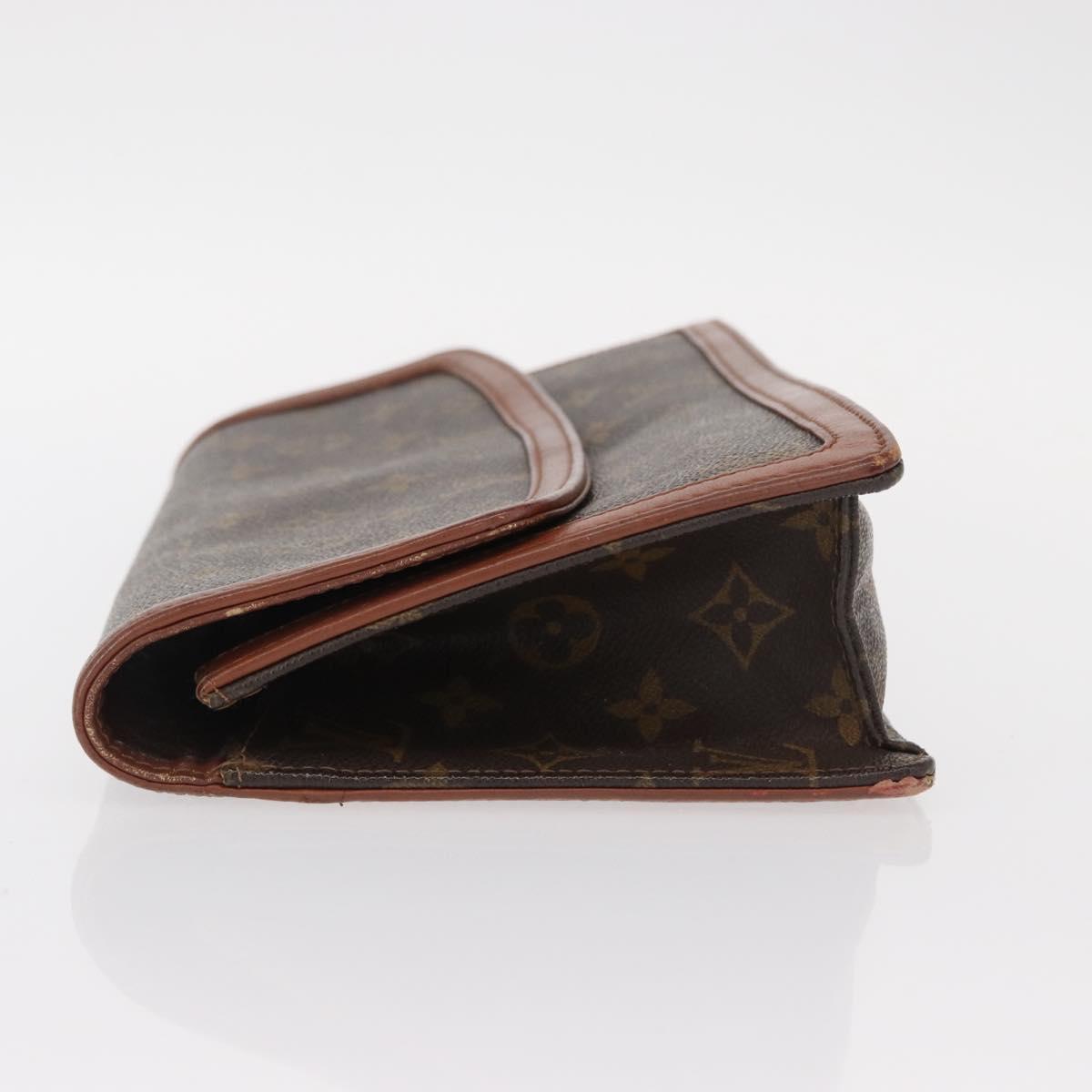 LOUIS VUITTON Monogram Pochette Dam GM Clutch Bag M51810 LV Auth 155136