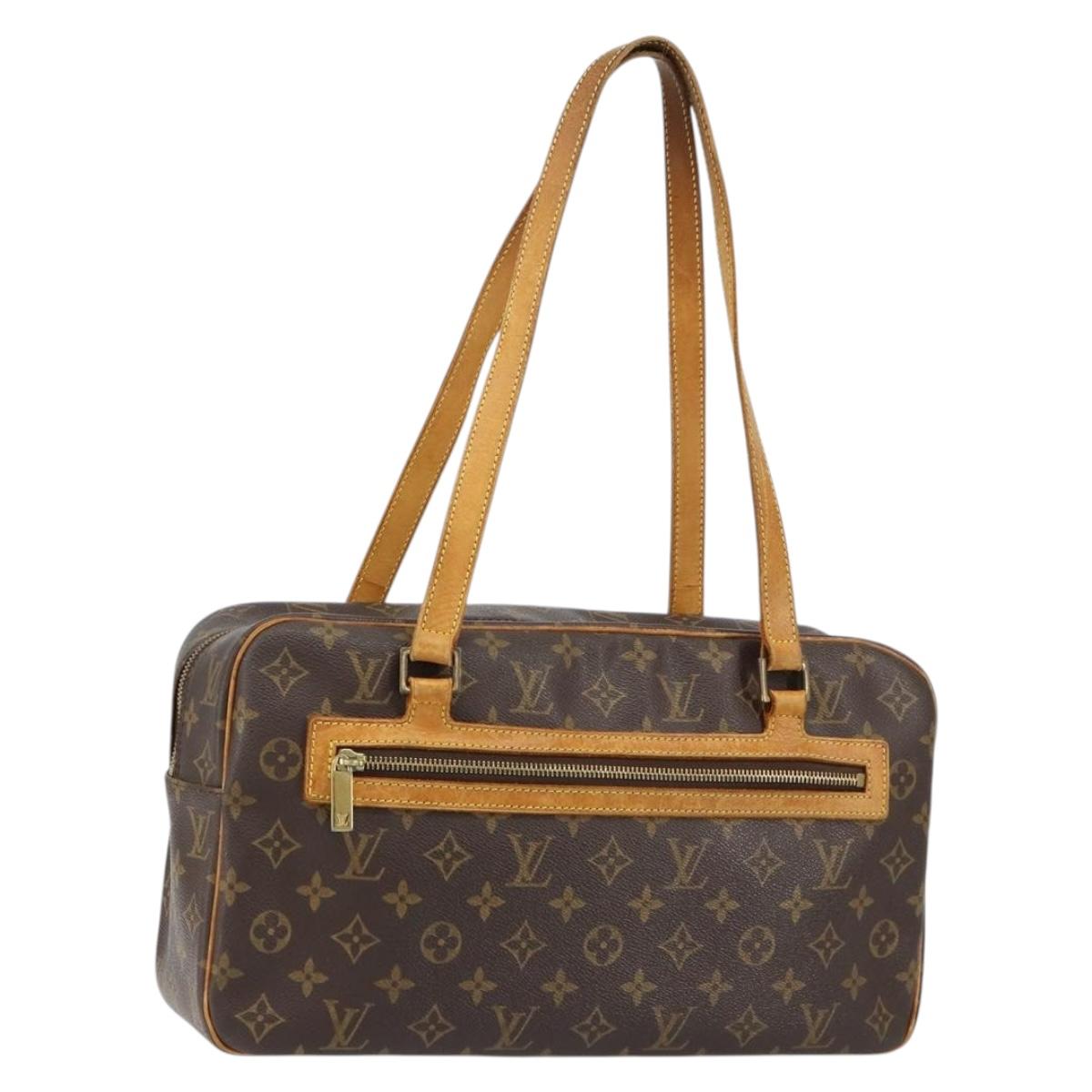 LOUIS VUITTON Monogram Cite GM Hand Bag M51181 LV Auth 155138