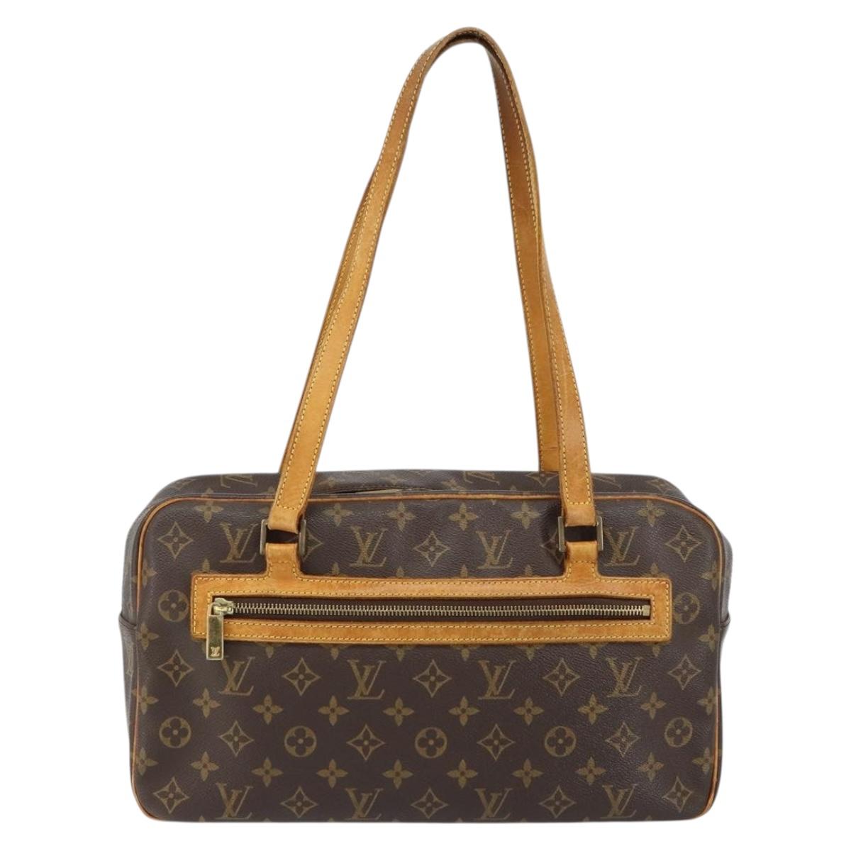 LOUIS VUITTON Monogram Cite GM Hand Bag M51181 LV Auth 155138