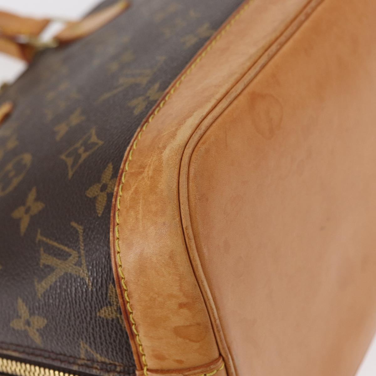 LOUIS VUITTON Monogram Alma Hand Bag M51130 LV Auth 155139