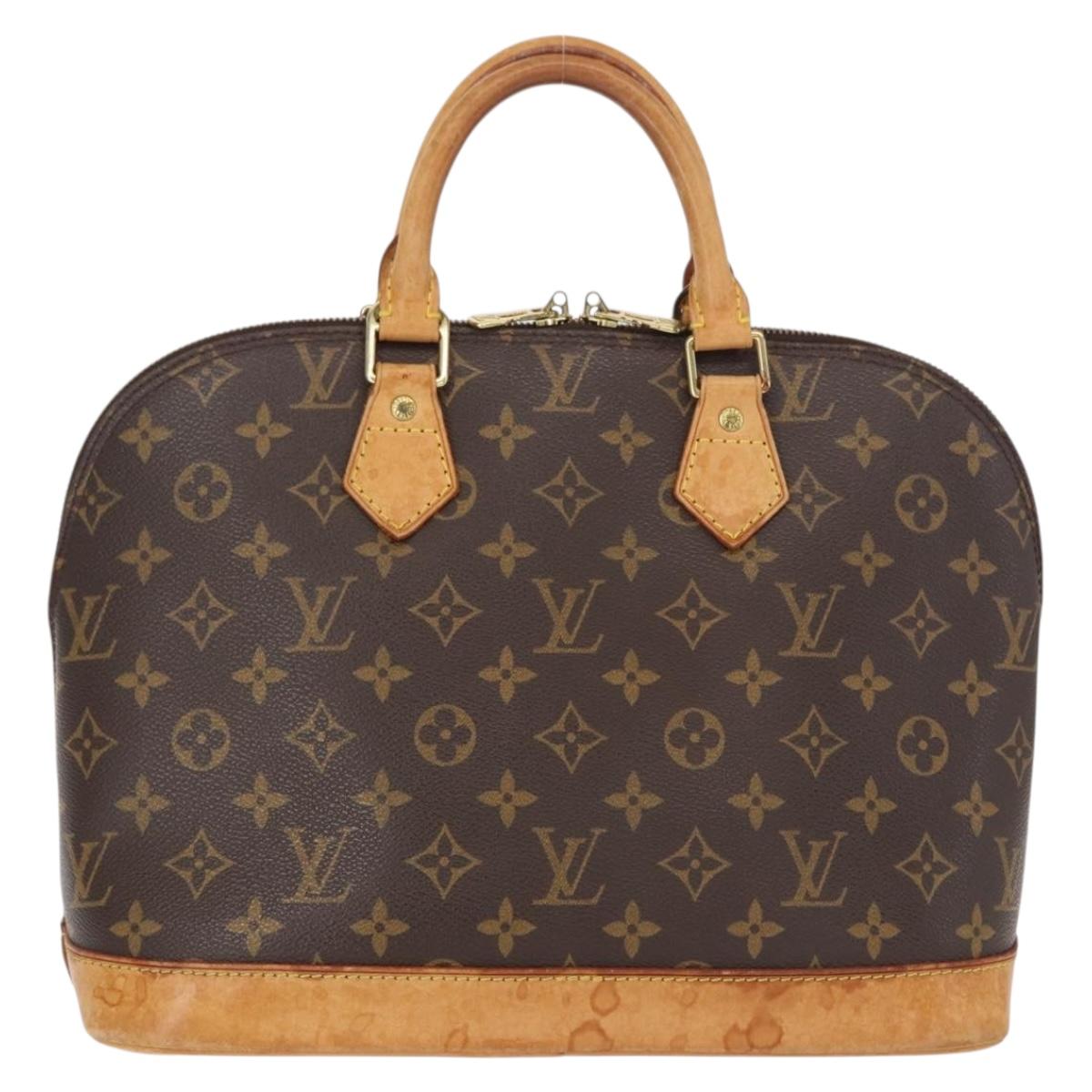 LOUIS VUITTON Monogram Alma Hand Bag M51130 LV Auth 155139