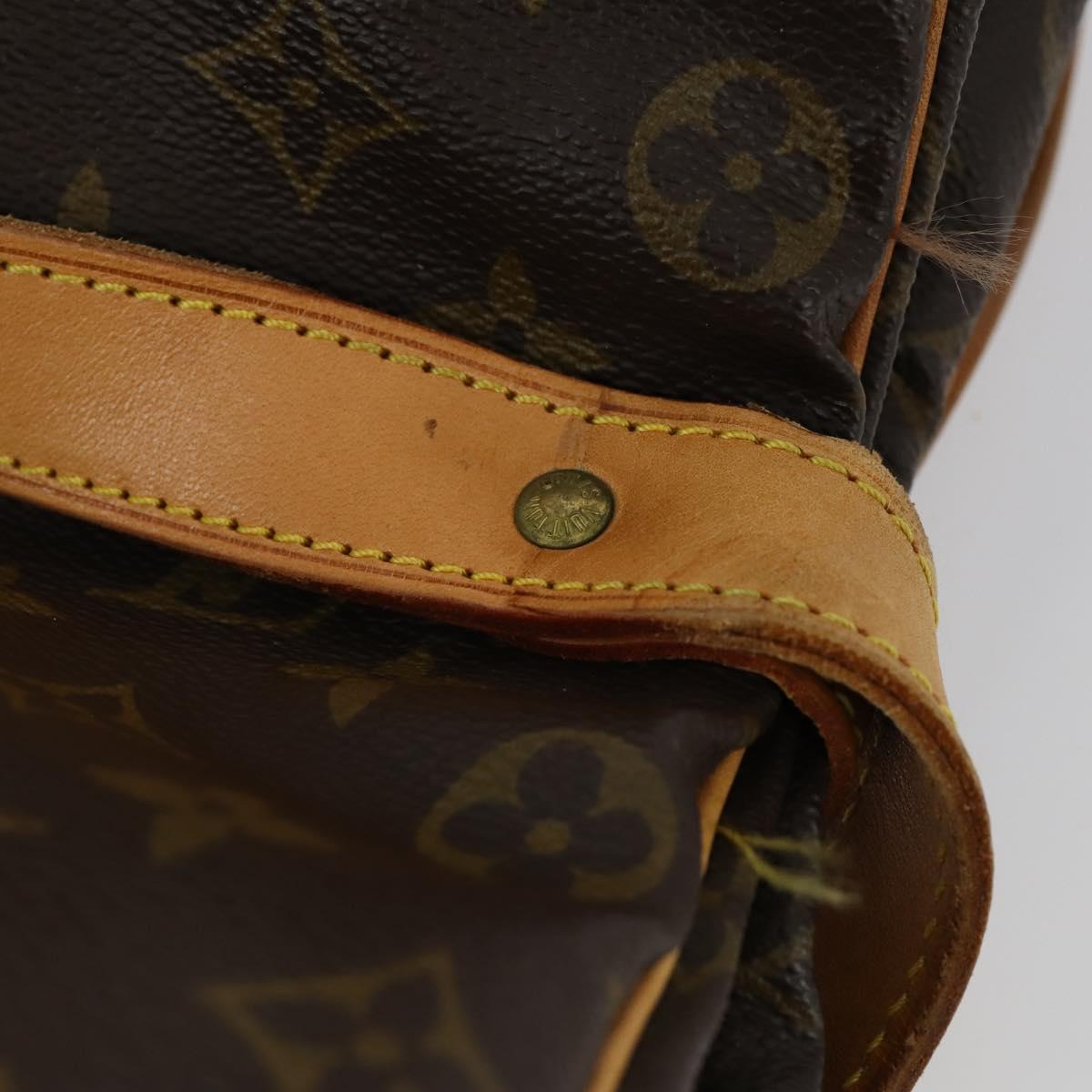 LOUIS VUITTON Monogram Saumur 35 Shoulder Bag M42254 LV Auth 155140