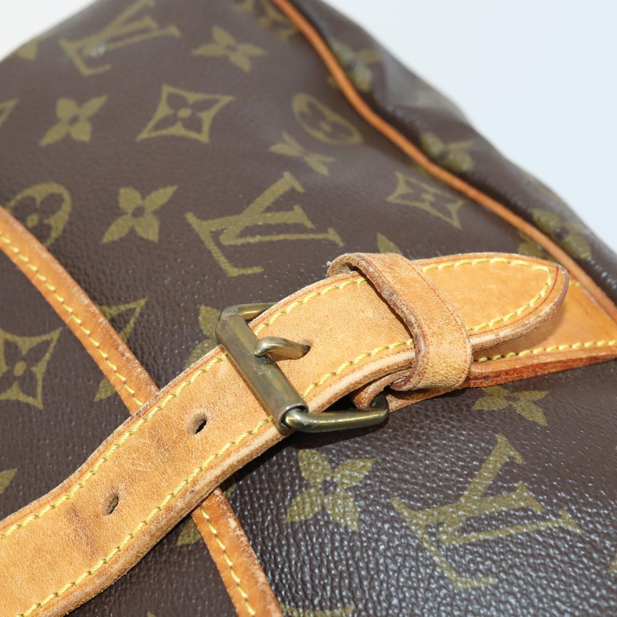 LOUIS VUITTON Monogram Saumur 35 Shoulder Bag M42254 LV Auth 155140
