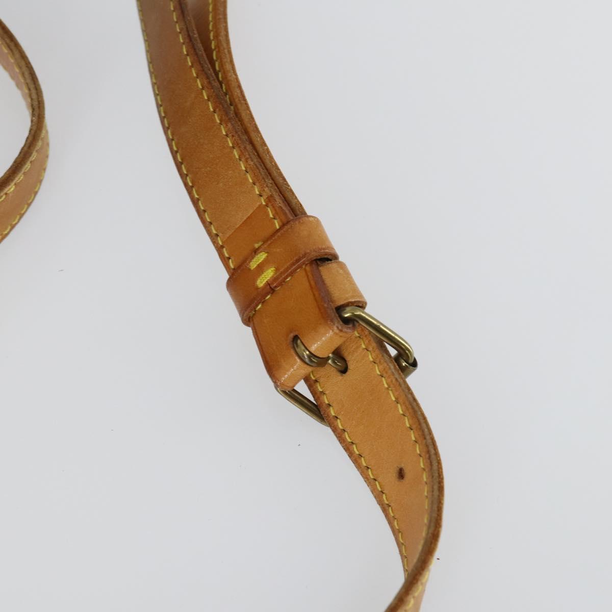 LOUIS VUITTON Monogram Saumur 35 Shoulder Bag M42254 LV Auth 155140