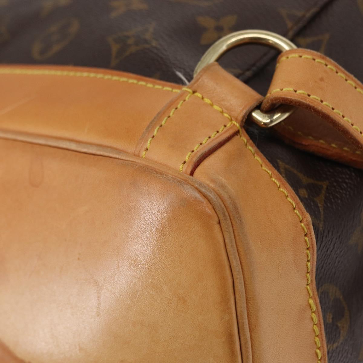 LOUIS VUITTON Monogram Montsouris GM Backpack M51135 LV Auth 155142