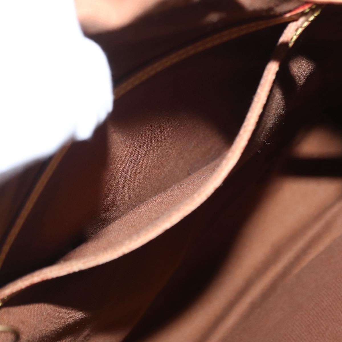 LOUIS VUITTON Monogram Montsouris GM Backpack M51135 LV Auth 155142