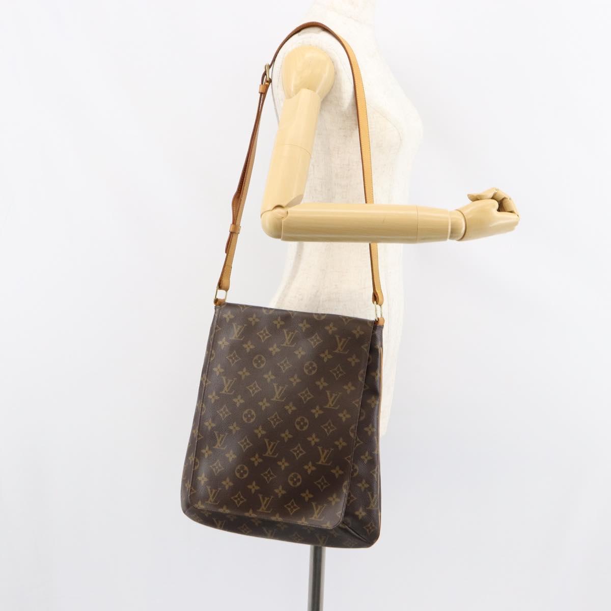 LOUIS VUITTON Monogram Musette Shoulder Bag M51256 LV Auth 155144