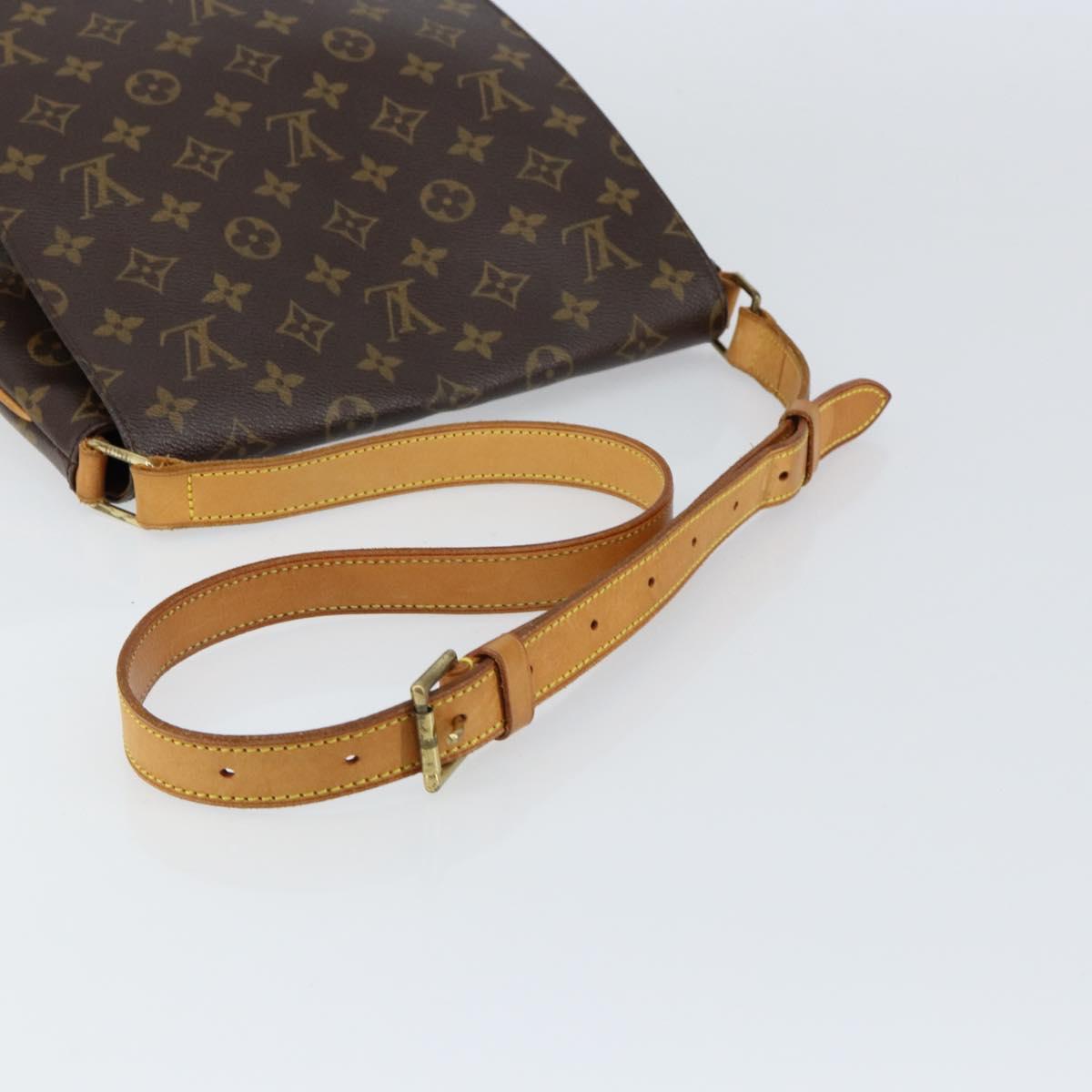 LOUIS VUITTON Monogram Musette Shoulder Bag M51256 LV Auth 155144