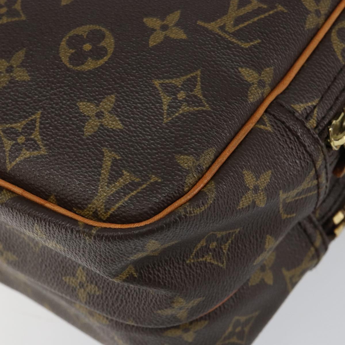 LOUIS VUITTON Monogram Reporter PM Shoulder Bag M45254 LV Auth 155145