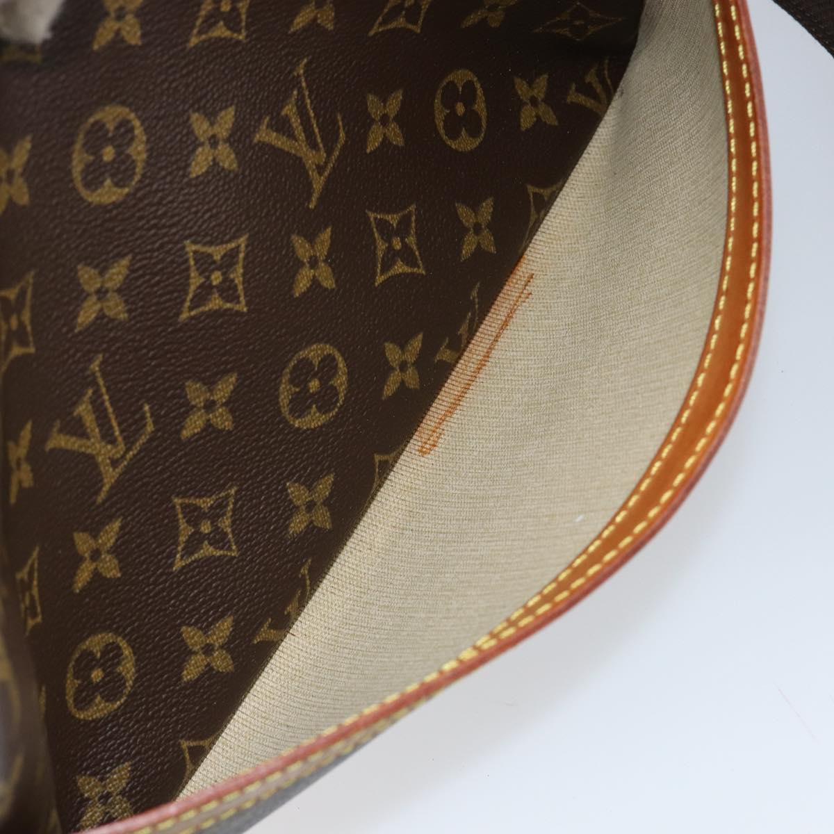 LOUIS VUITTON Monogram Reporter PM Shoulder Bag M45254 LV Auth 155145