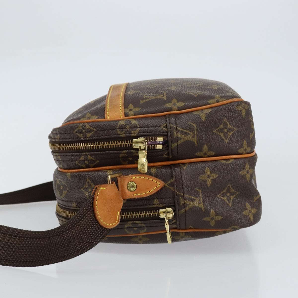 LOUIS VUITTON Monogram Reporter PM Shoulder Bag M45254 LV Auth 155145