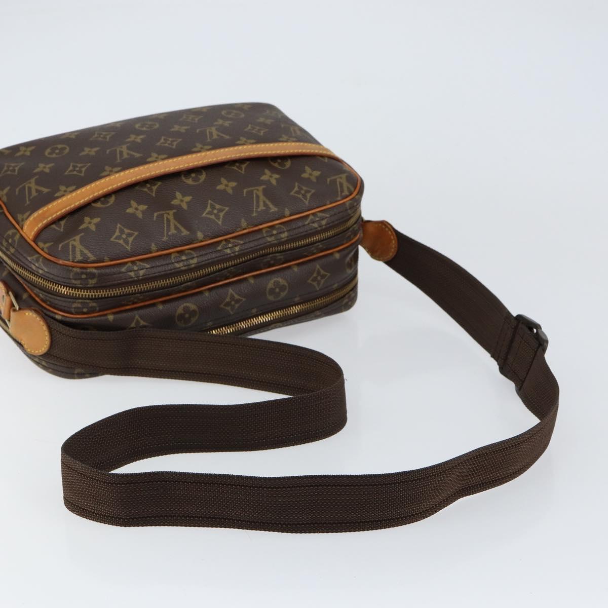 LOUIS VUITTON Monogram Reporter PM Shoulder Bag M45254 LV Auth 155145