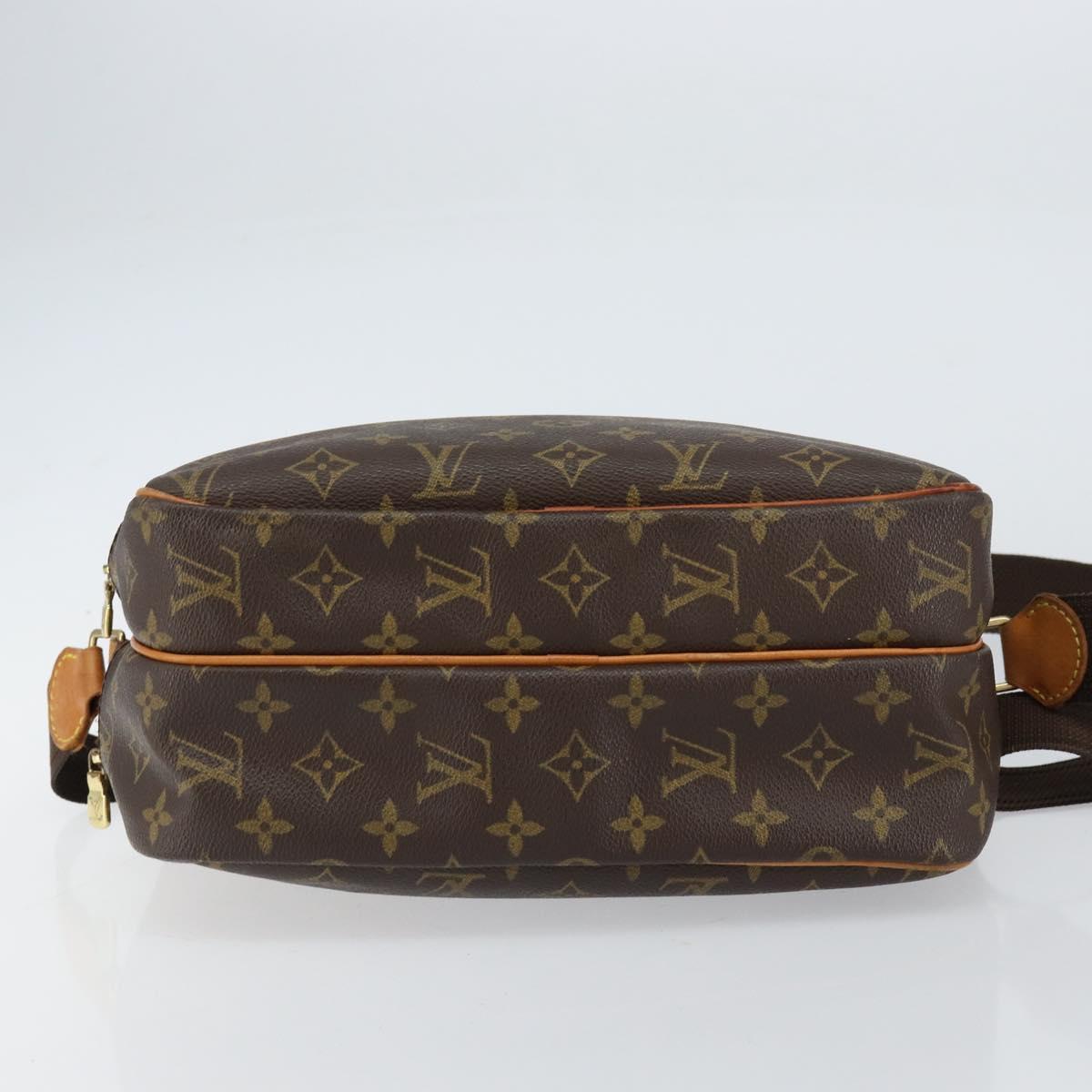 LOUIS VUITTON Monogram Reporter PM Shoulder Bag M45254 LV Auth 155145