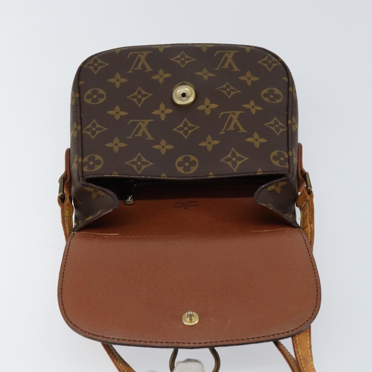 LOUIS VUITTON Monogram Saint Cloud MM Shoulder Bag M51243 LV Auth 155146