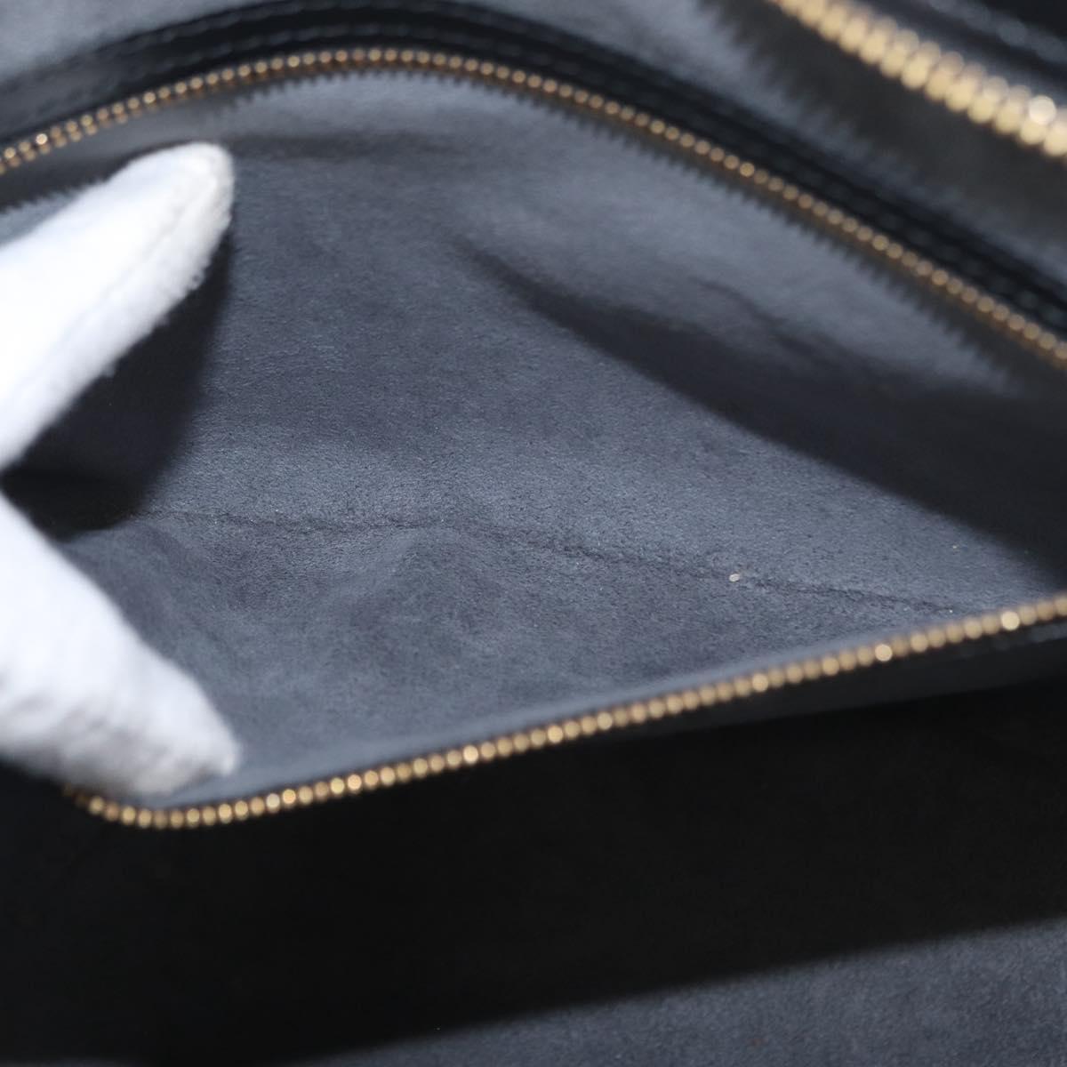 LOUIS VUITTON Epi Saint Jacques Shopping Shoulder Bag Black M52262 Auth 155149