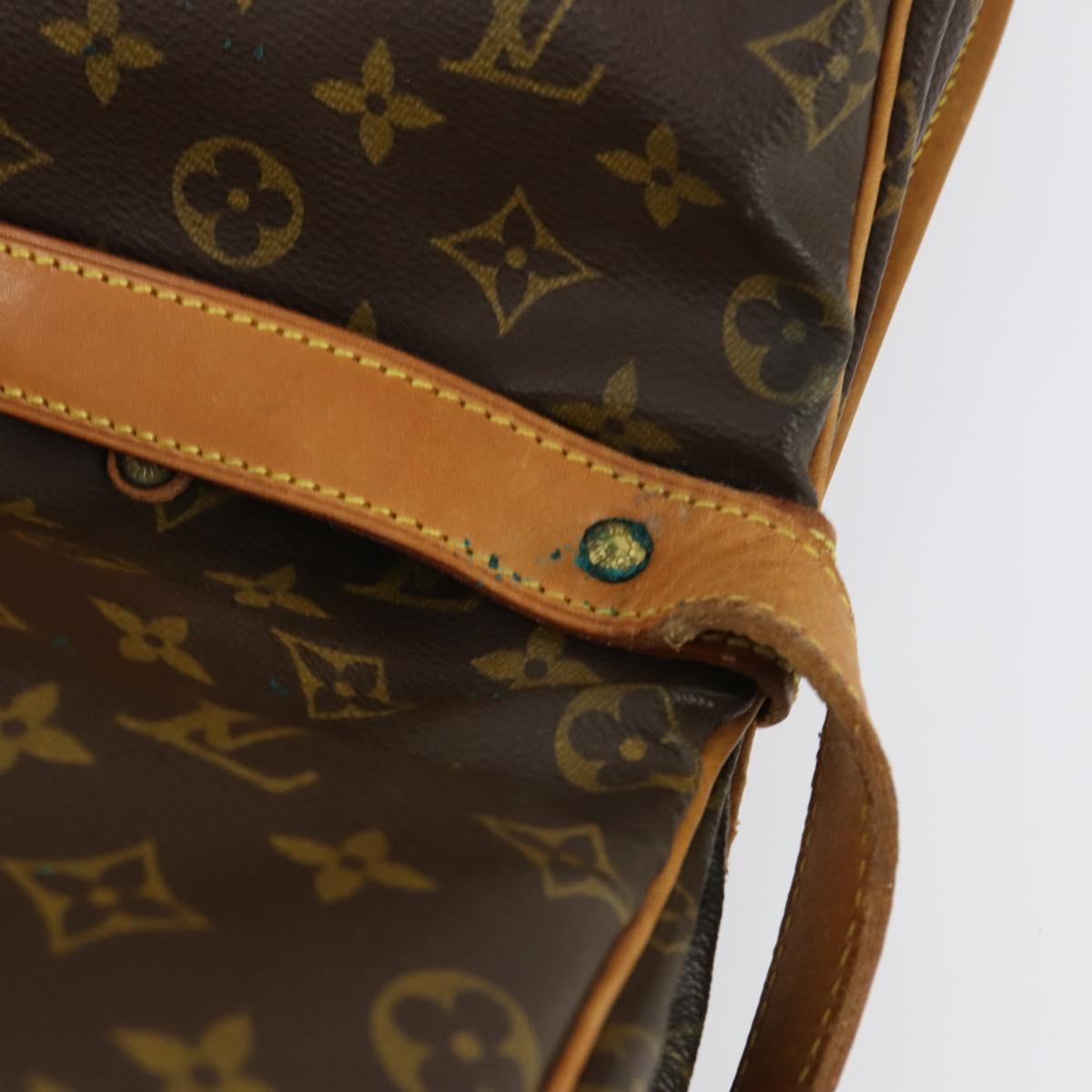 LOUIS VUITTON Monogram Saumur 43 Shoulder Bag M42252 LV Auth 155153