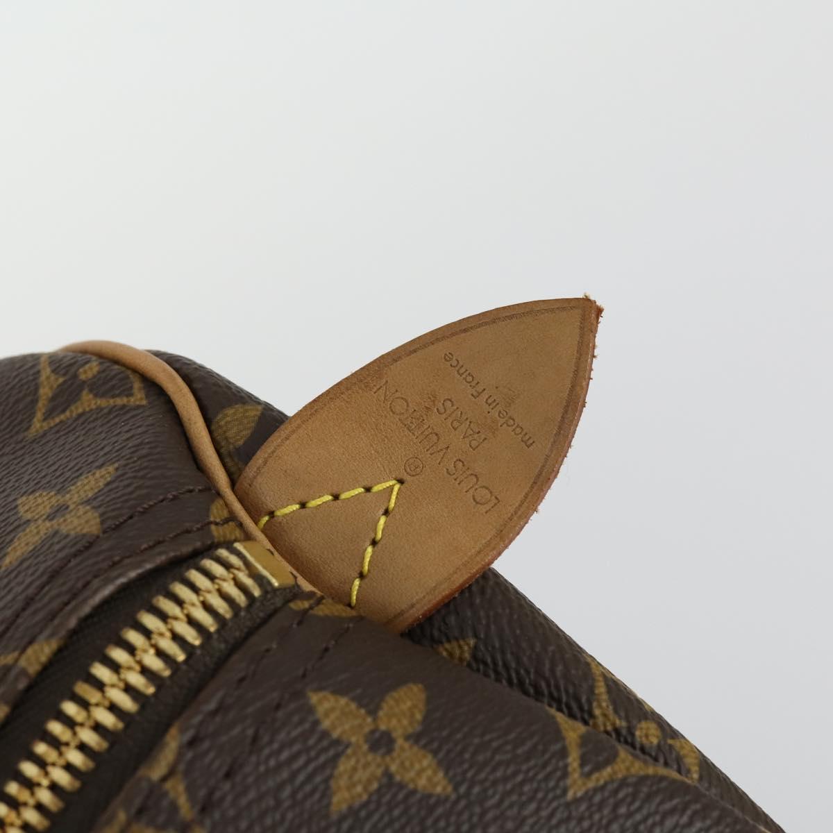 LOUIS VUITTON Monogram Keepall 55 Boston Bag M41424 LV Auth 155156