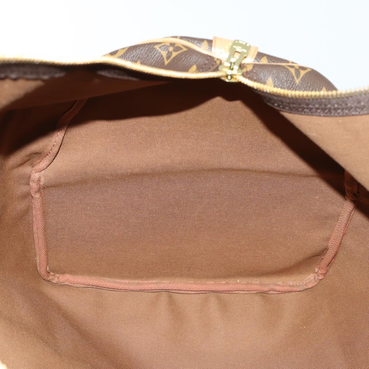 LOUIS VUITTON Monogram Keepall 55 Boston Bag M41424 LV Auth 155156