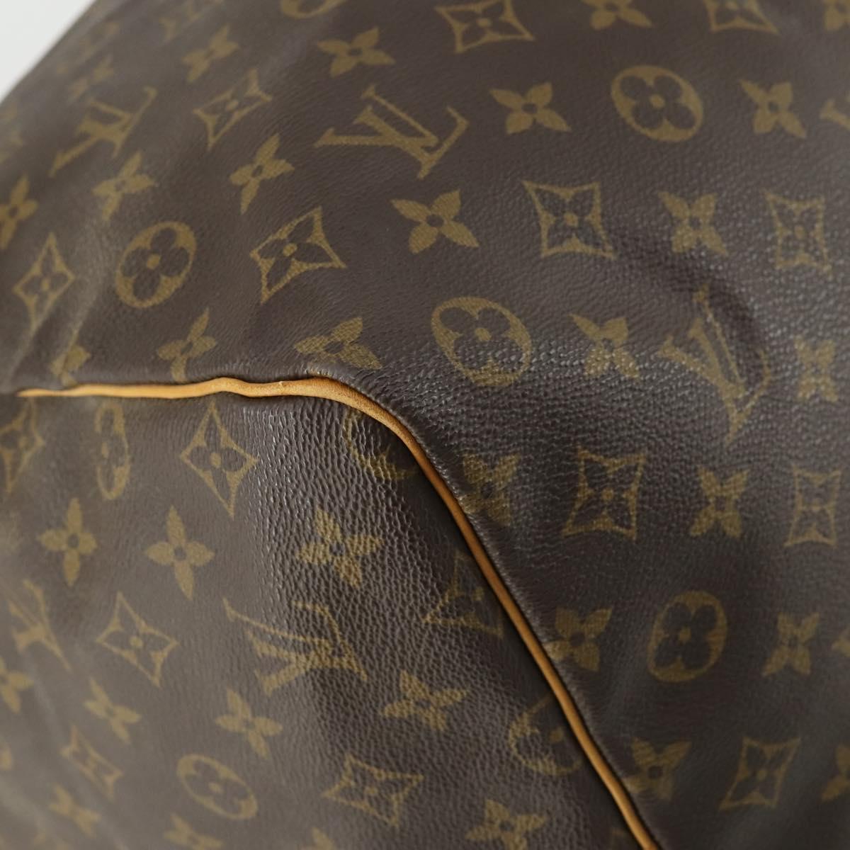 LOUIS VUITTON Monogram Keepall 60 Boston Bag M41422 LV Auth 155159