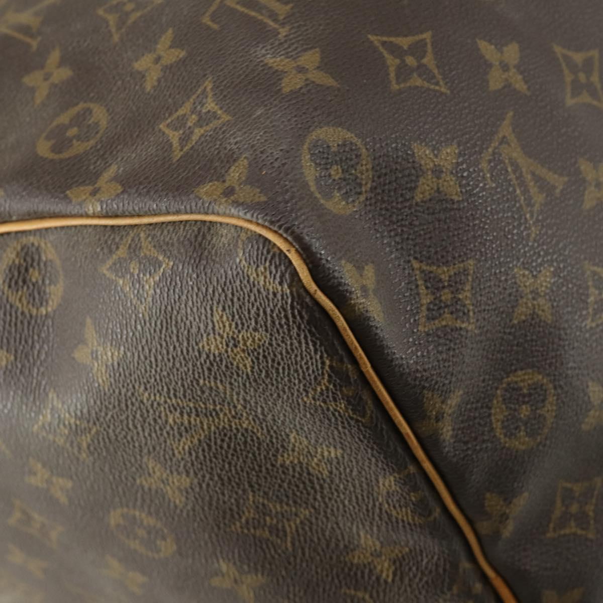 LOUIS VUITTON Monogram Keepall 60 Boston Bag M41422 LV Auth 155159