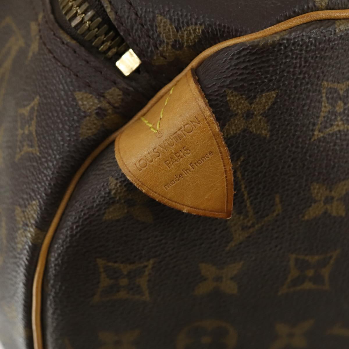 LOUIS VUITTON Monogram Keepall 60 Boston Bag M41422 LV Auth 155159