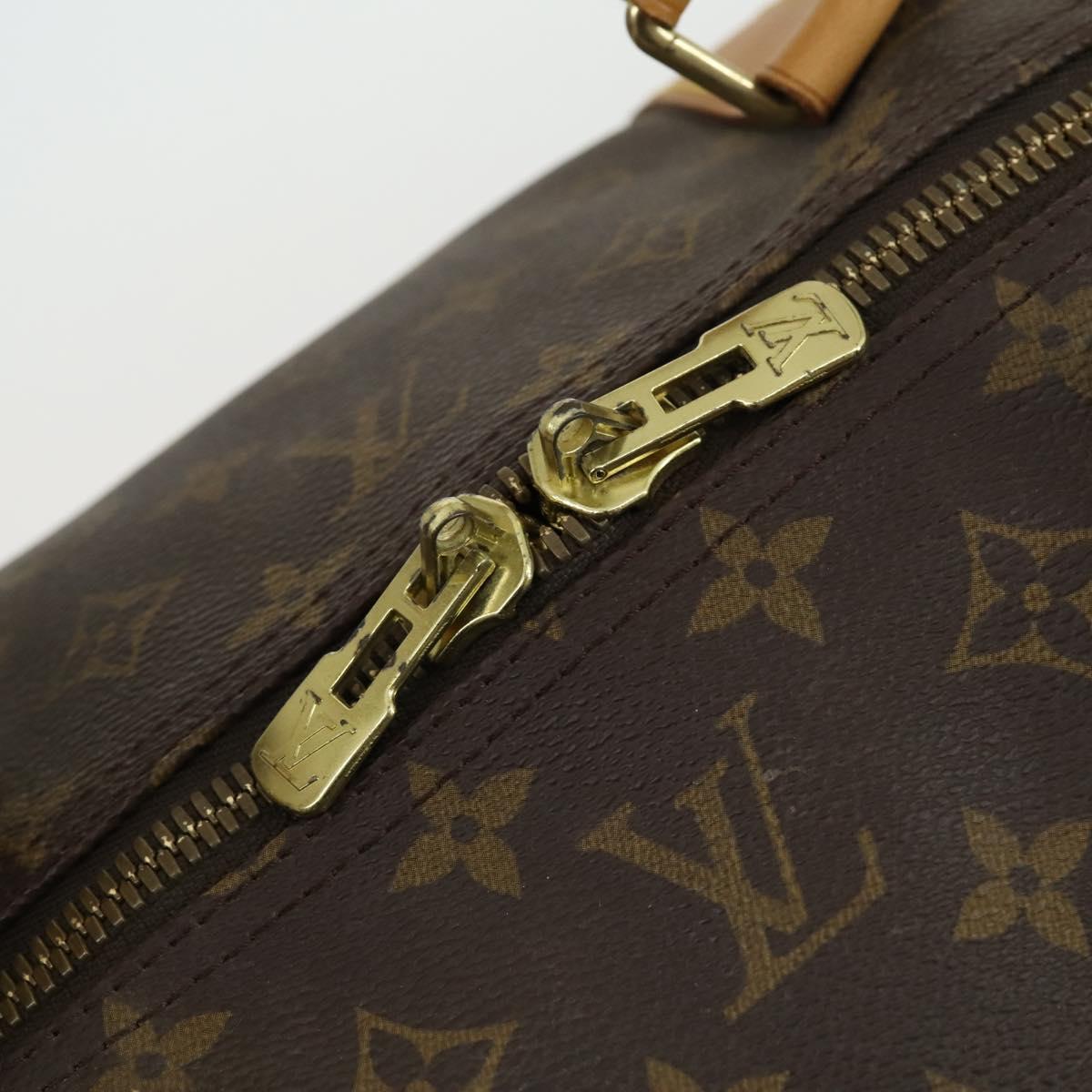 LOUIS VUITTON Monogram Keepall 60 Boston Bag M41422 LV Auth 155159
