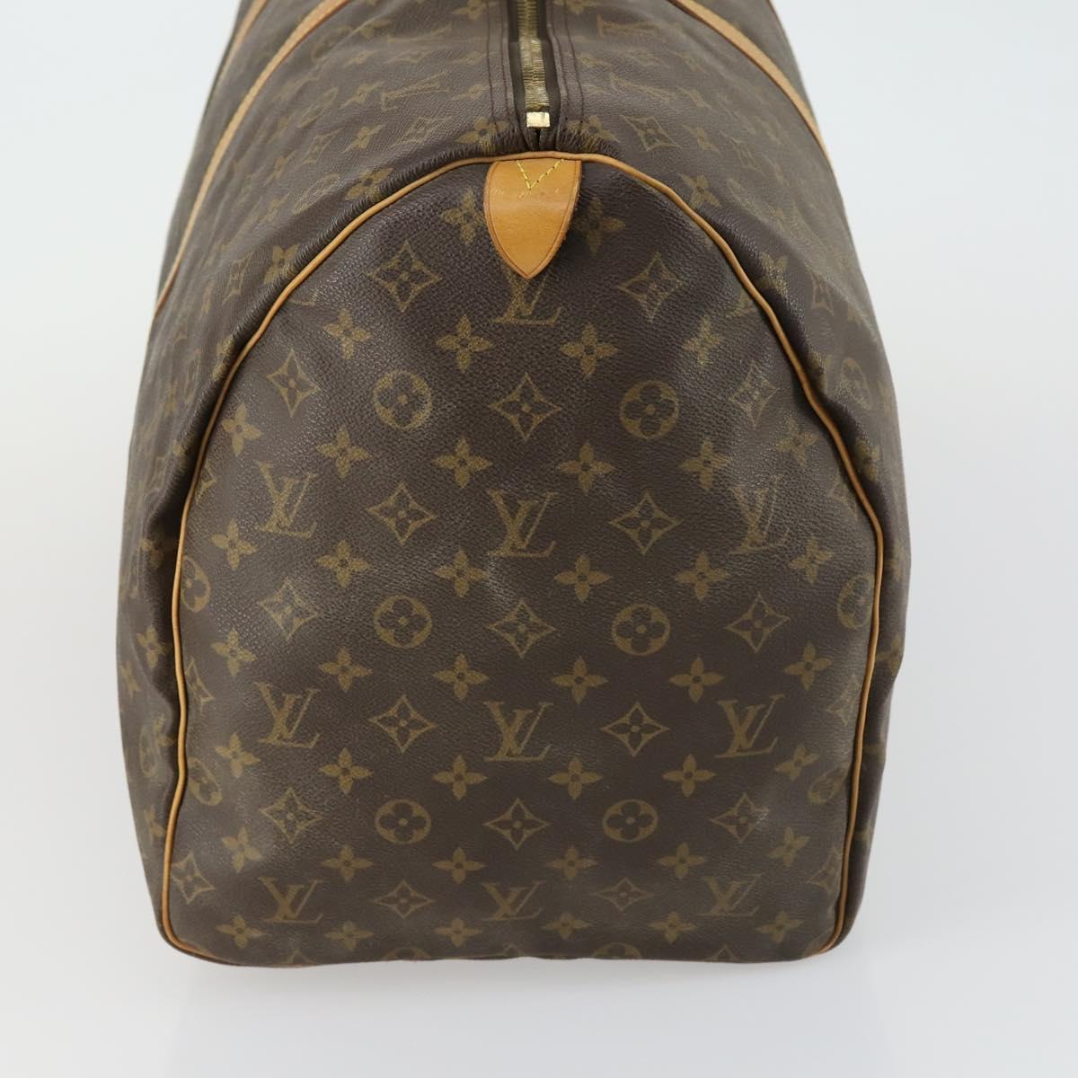 LOUIS VUITTON Monogram Keepall 60 Boston Bag M41422 LV Auth 155159