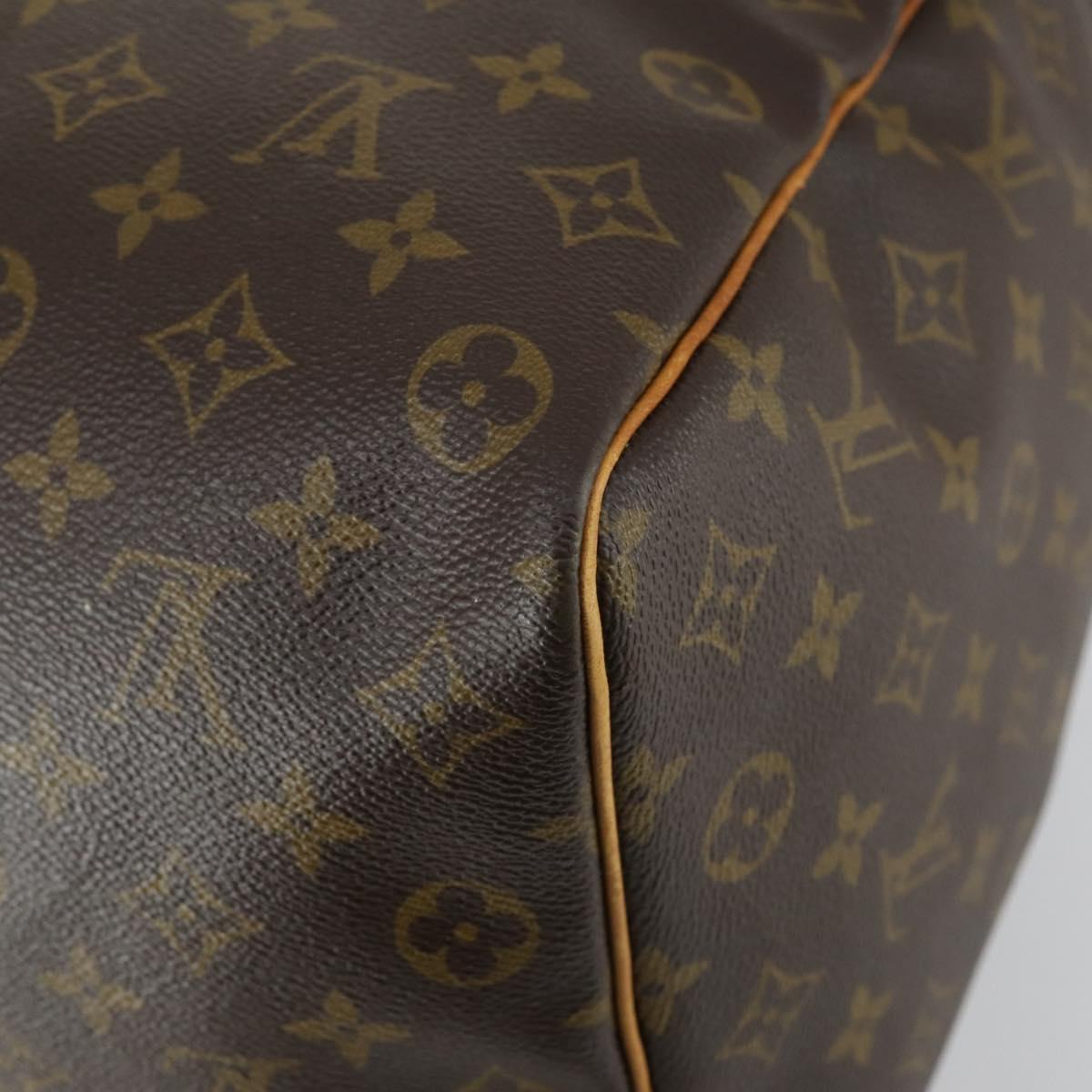 LOUIS VUITTON Monogram Keepall 50 Boston Bag M41426 LV Auth 155160