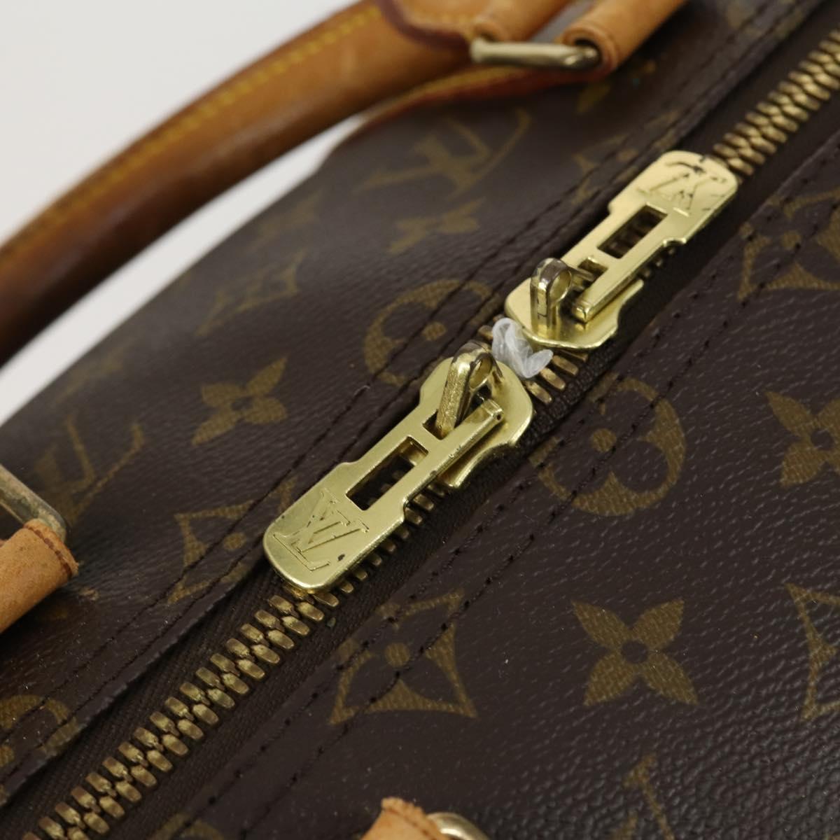 LOUIS VUITTON Monogram Keepall 50 Boston Bag M41426 LV Auth 155160