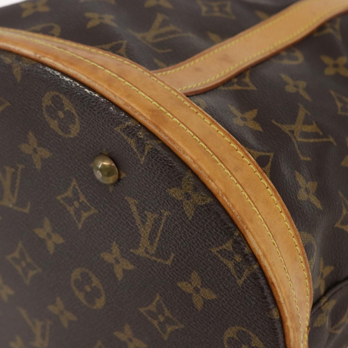 LOUIS VUITTON Monogram Bucket GM Shoulder Bag M42236 LV Auth 155162